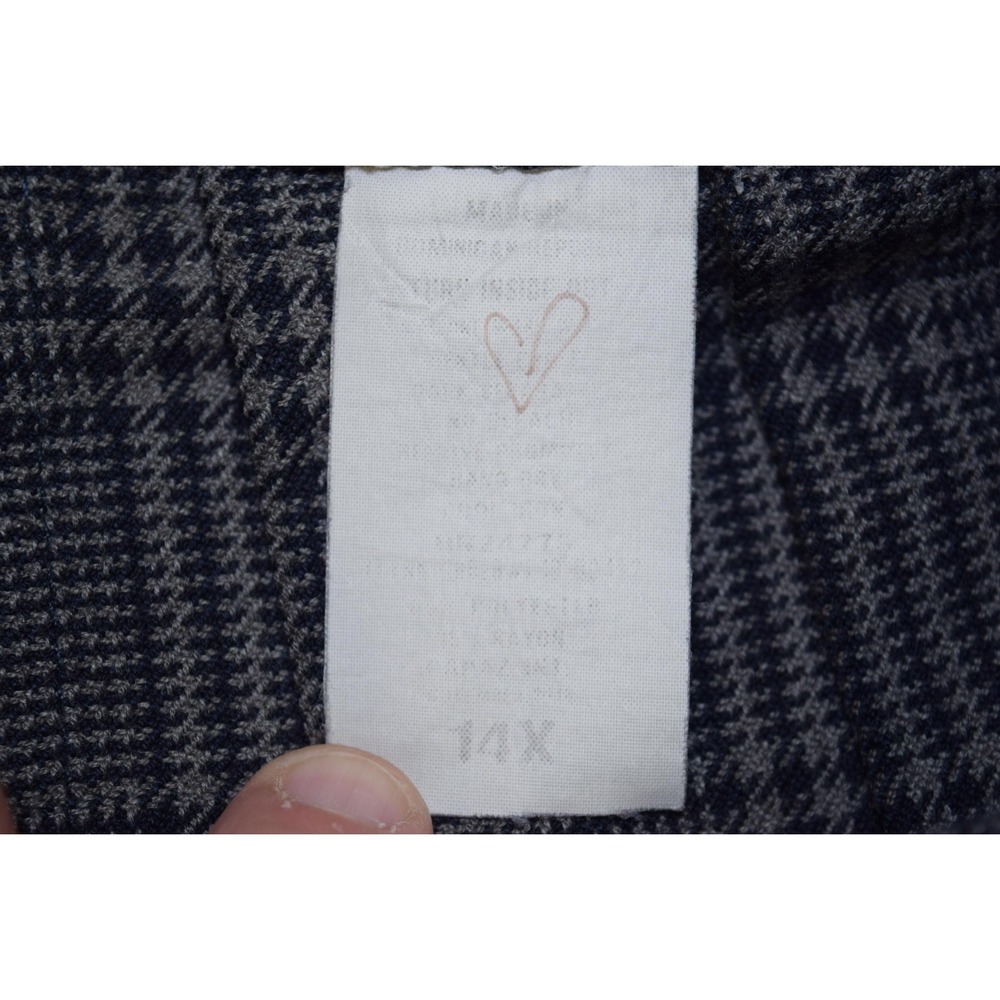 Flynn O'Hara Uniforms Skirt GIRLS 14 Gray Plaid Pleated School Uniform - Picture 13 of 16